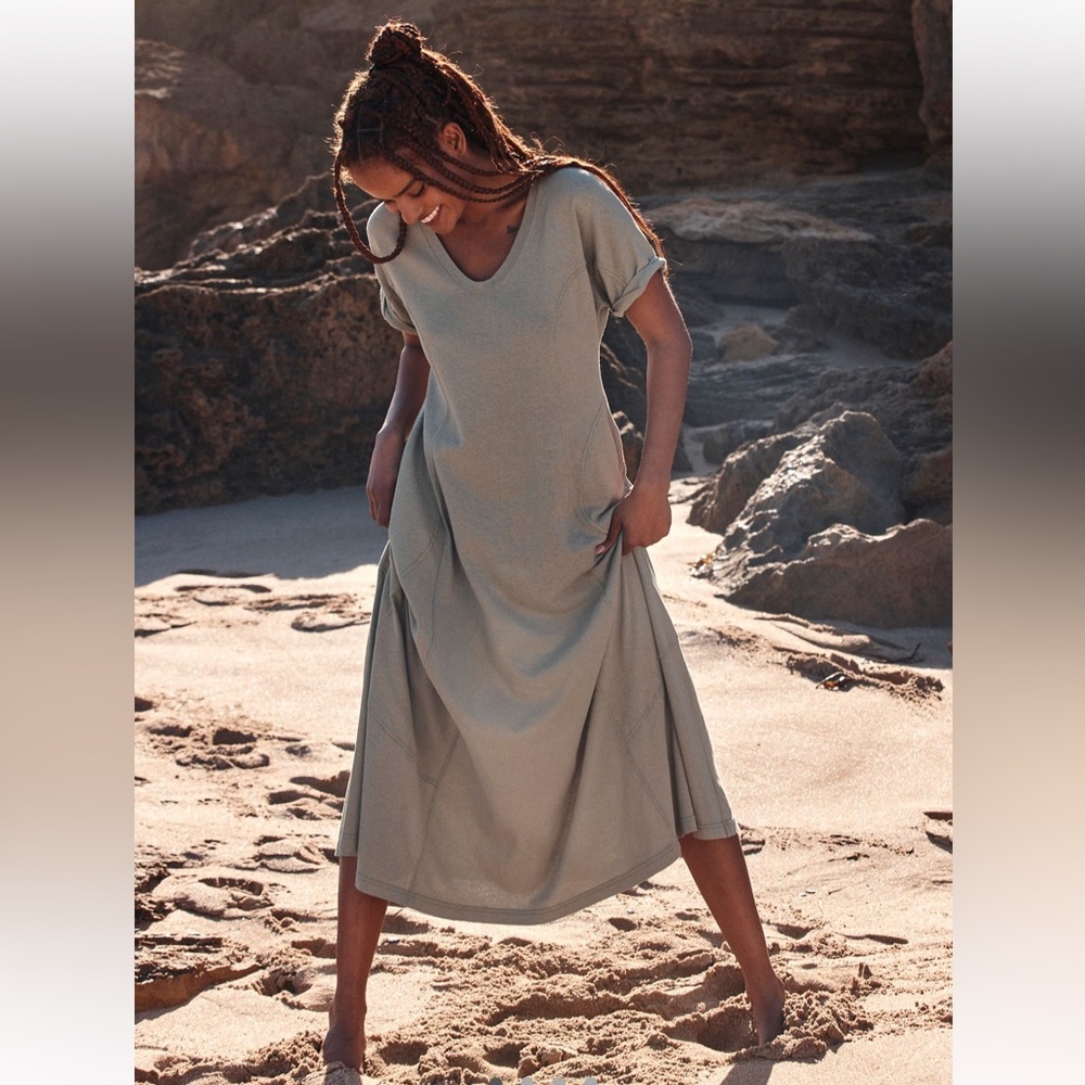 Free People Meadow Tee Dress Small